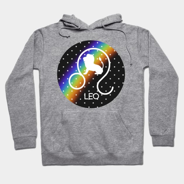 leo zodiac Hoodie by zeevana